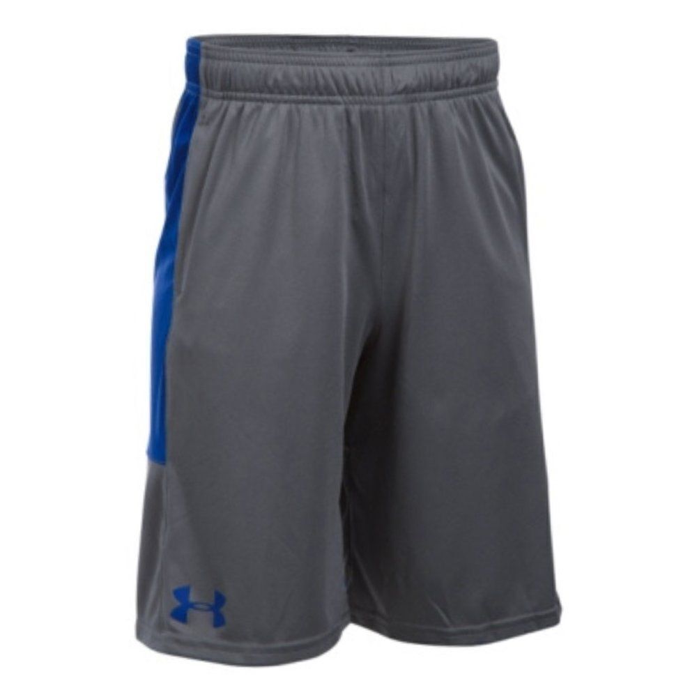Under Armour Boy Elastic Waistband Dual Color Graphic Athletic Shorts size small